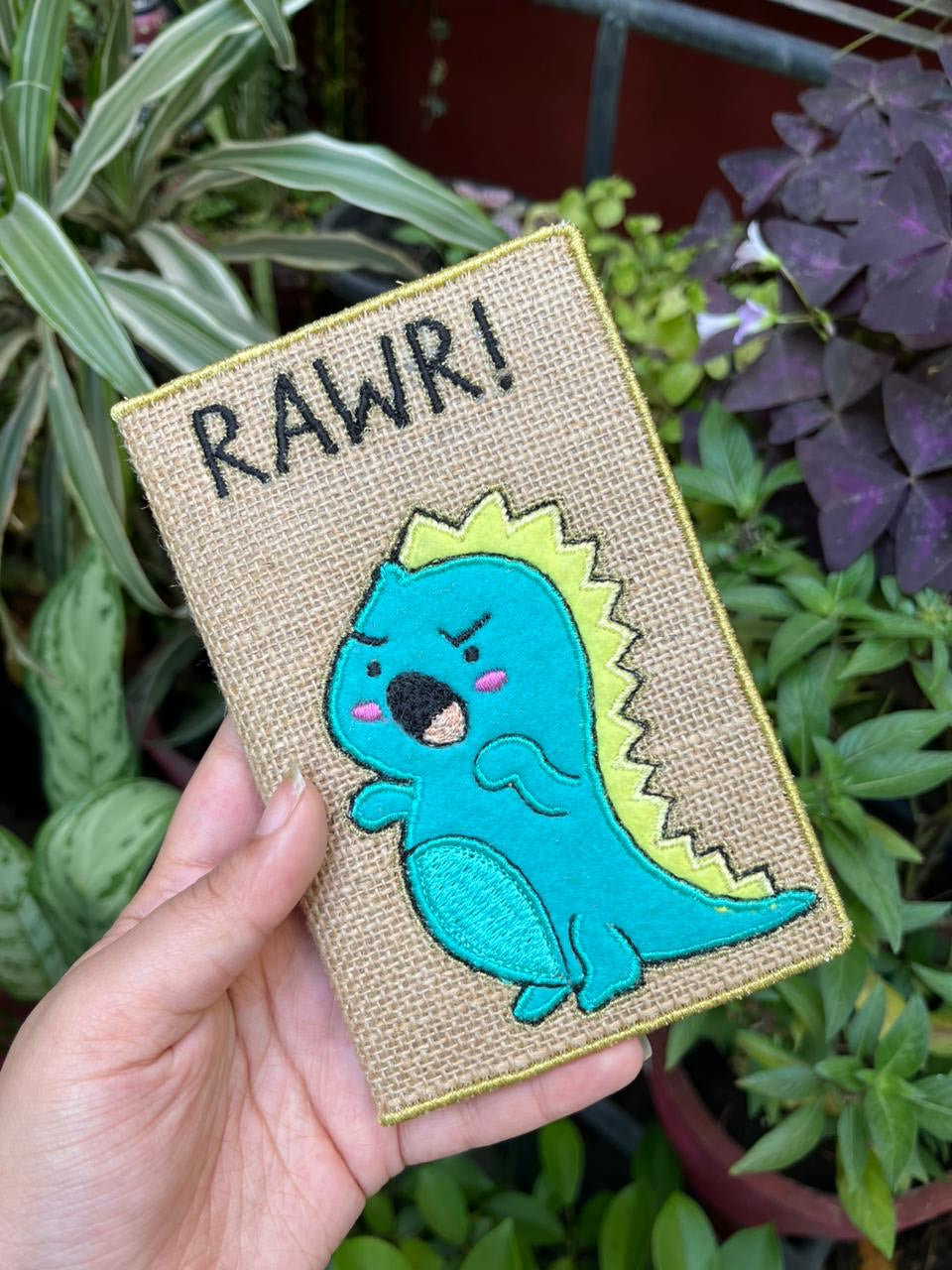 Dinosaur Rawr Passport Cover