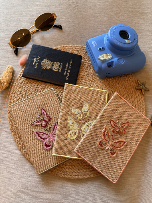 Wings of Wanderlust Passport Cover
