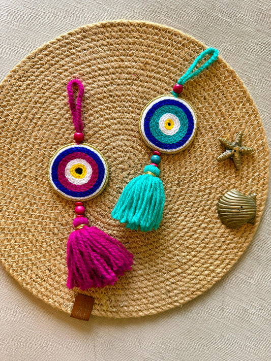 Nazar Battu Charm (Dark Pink)