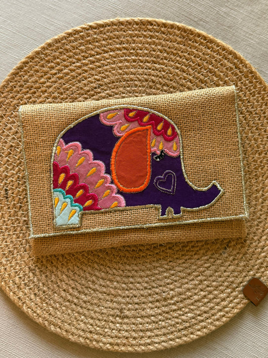 Cute Ellie Clutch Purple