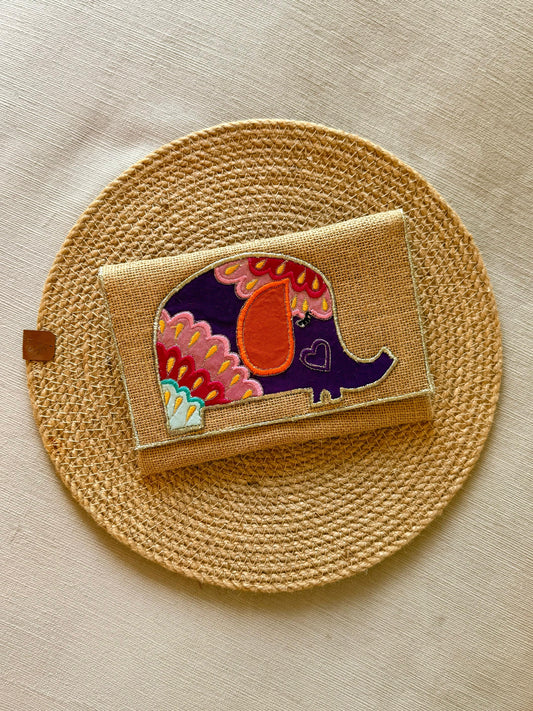 Cute Ellie Clutch Purple