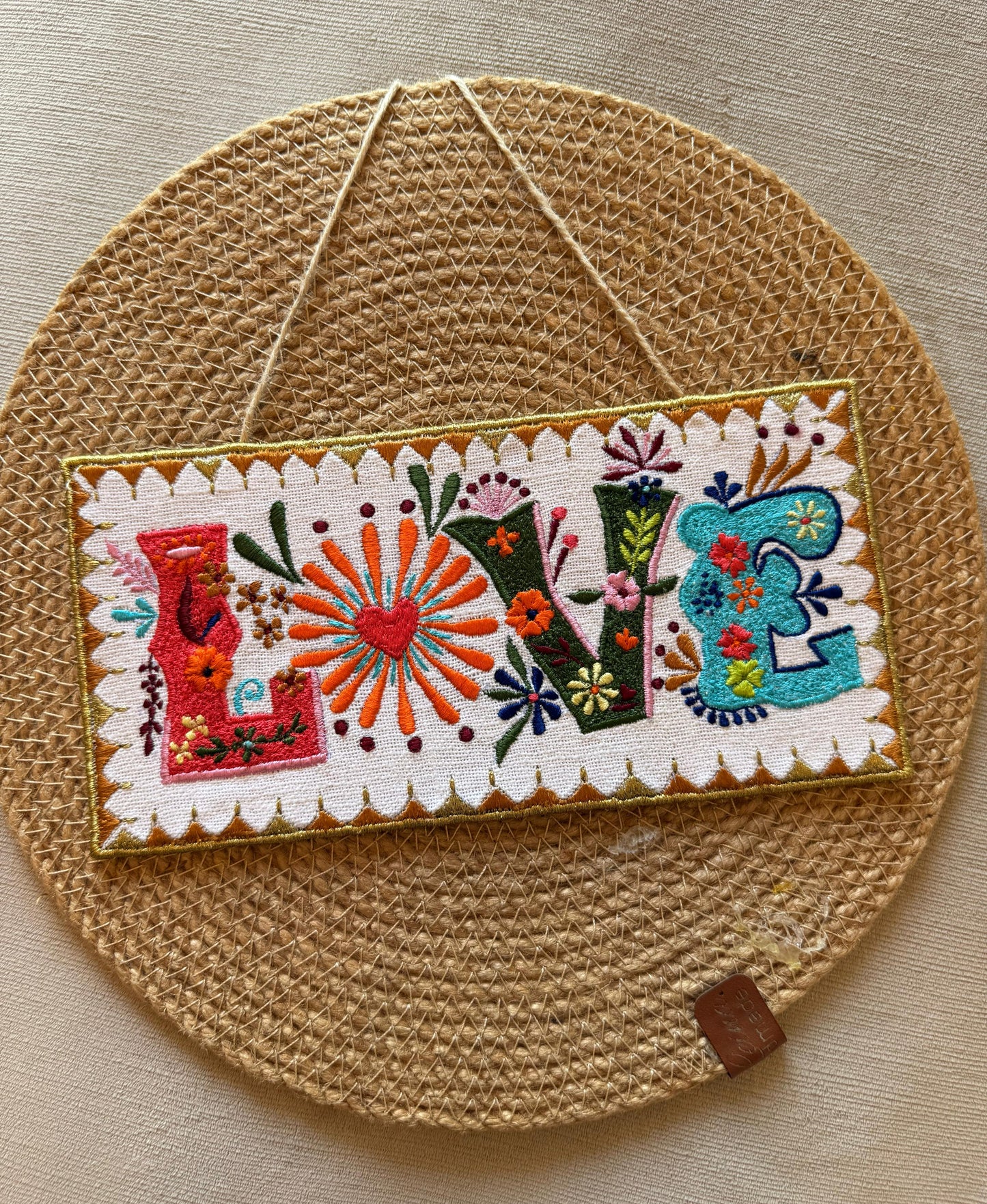 'Love' - Wall Hanging