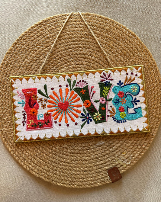 'Love' - Wall Hanging