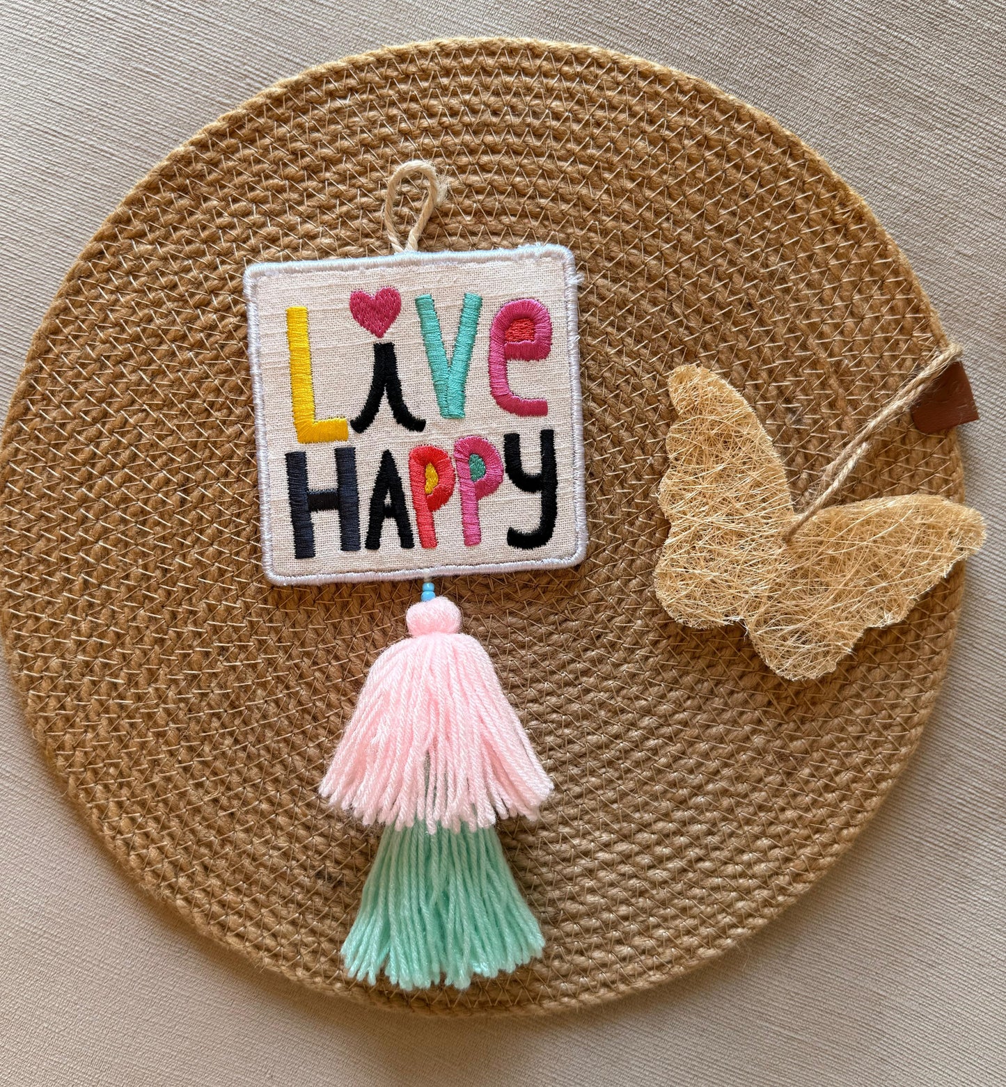 Live Happy - Wall Hanging