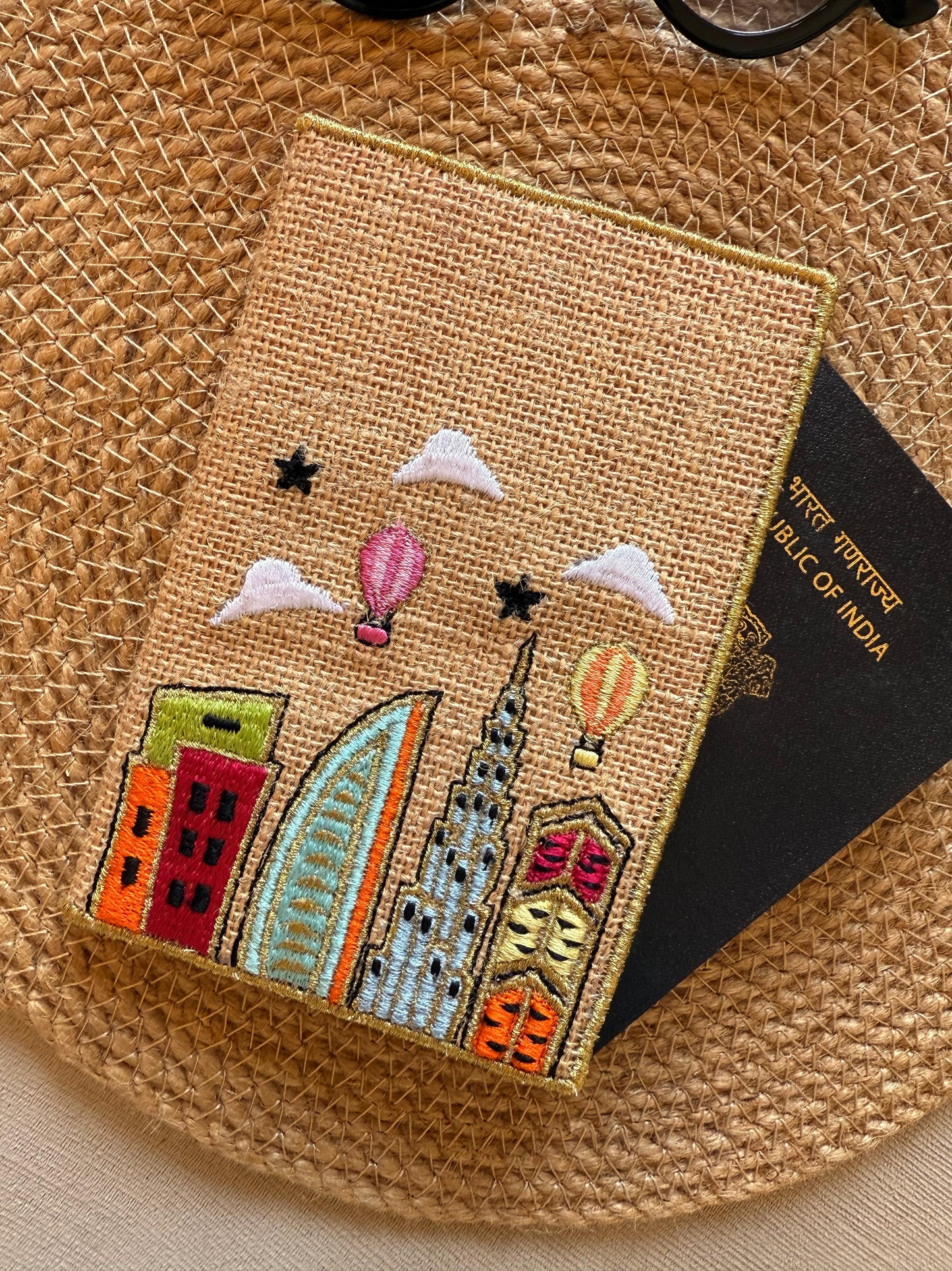 Dubai Skyline Passport Cover