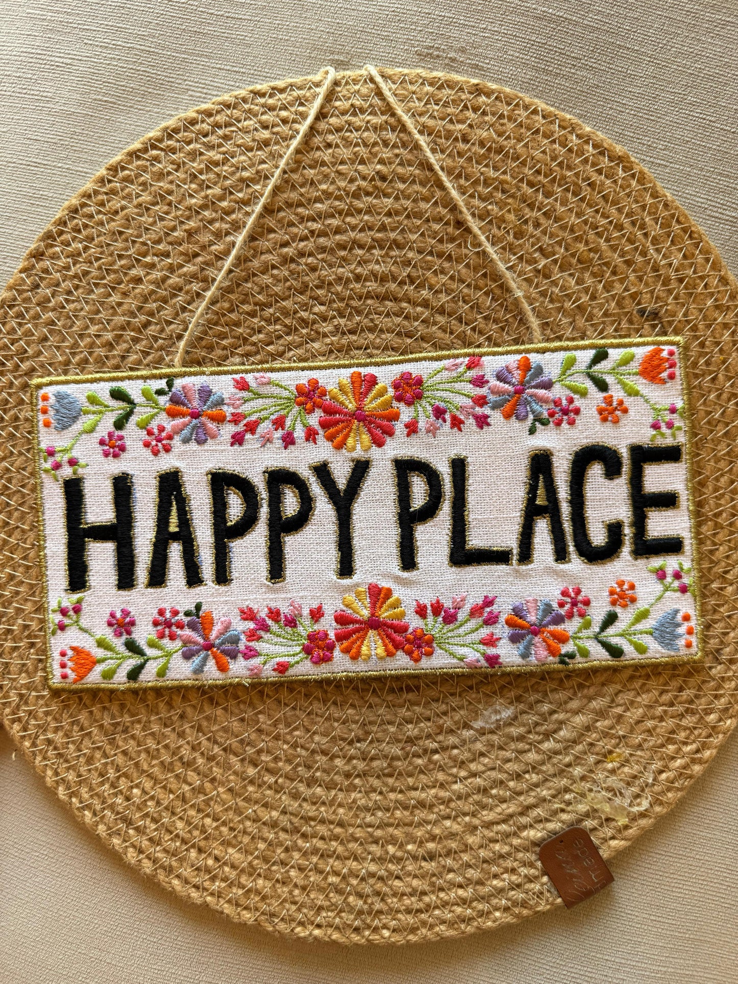 Happy Place - Wall Hanging