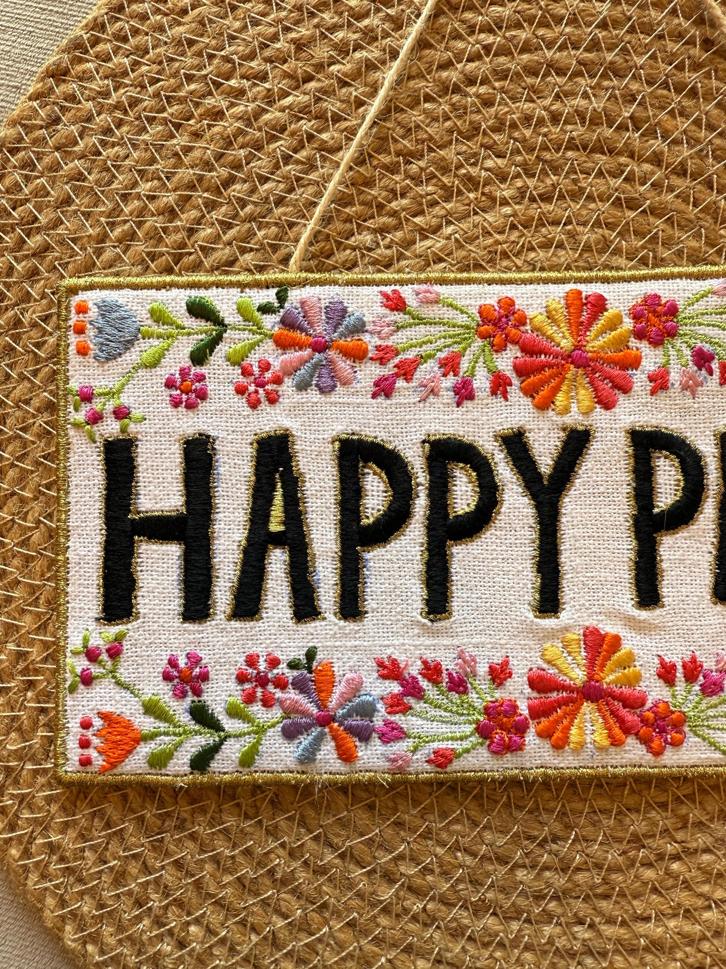 Happy Place - Wall Hanging