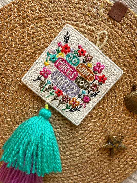 'Do What Makes You Happy' Home Decor