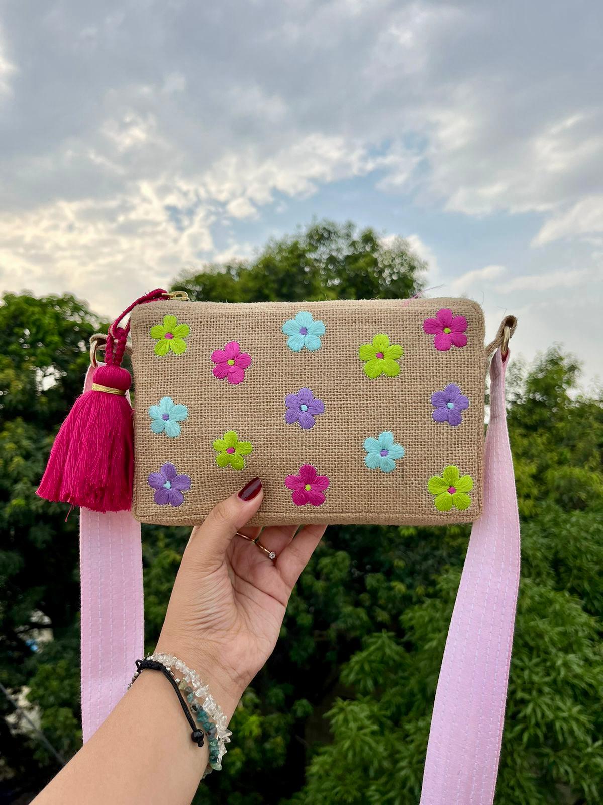 All Flowers Box Bag