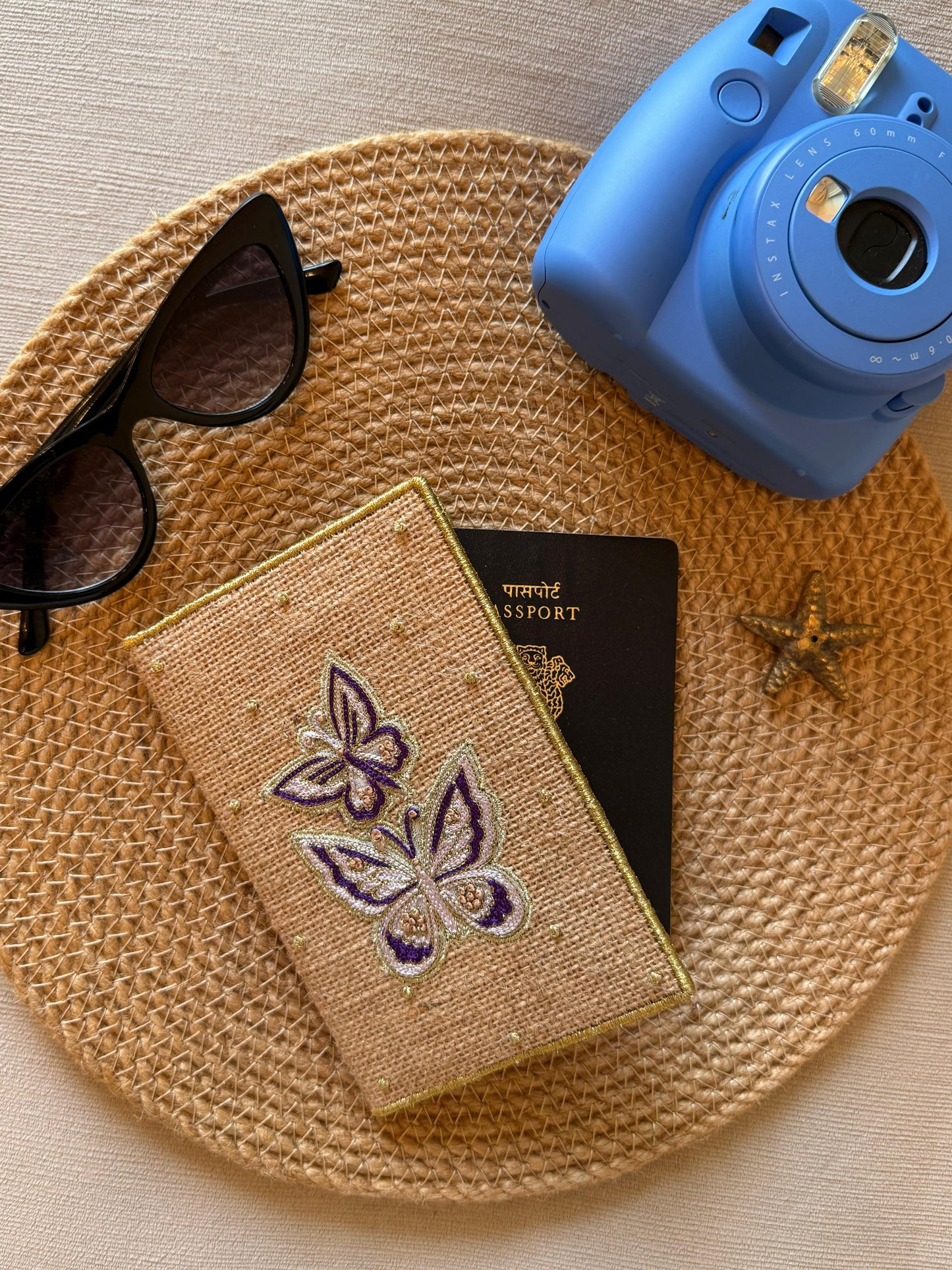 Wings of Wanderlust Passport Cover