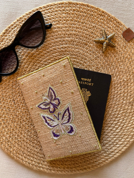 Wings of Wanderlust Passport Cover