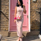 All Hearts Pink Jute Box Bag