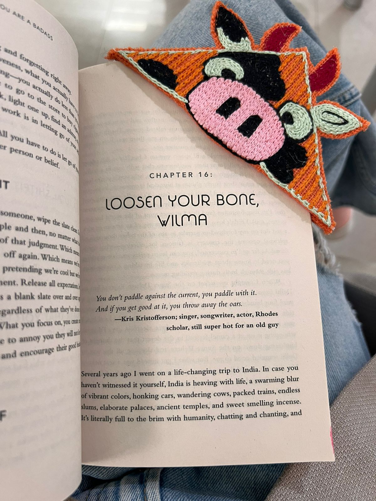 Mad Cow Bookmark