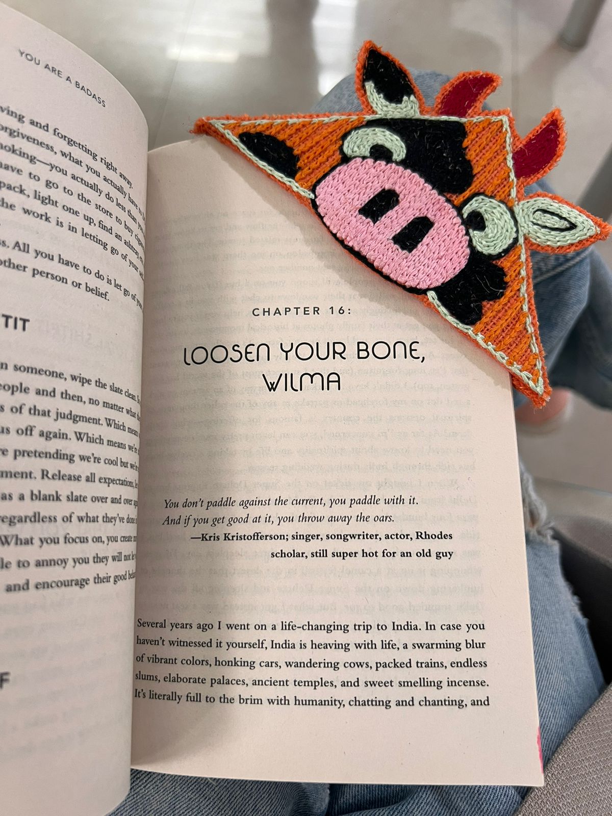 Mad Cow Bookmark