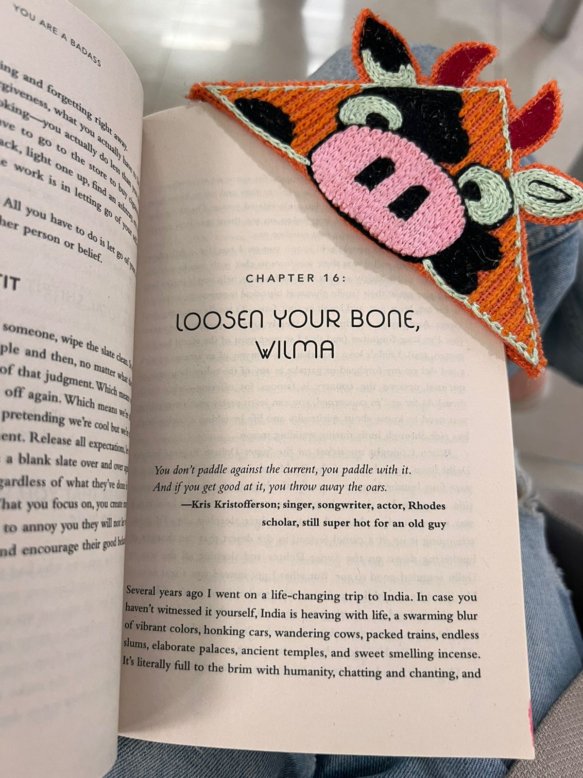 Mad Cow Bookmark