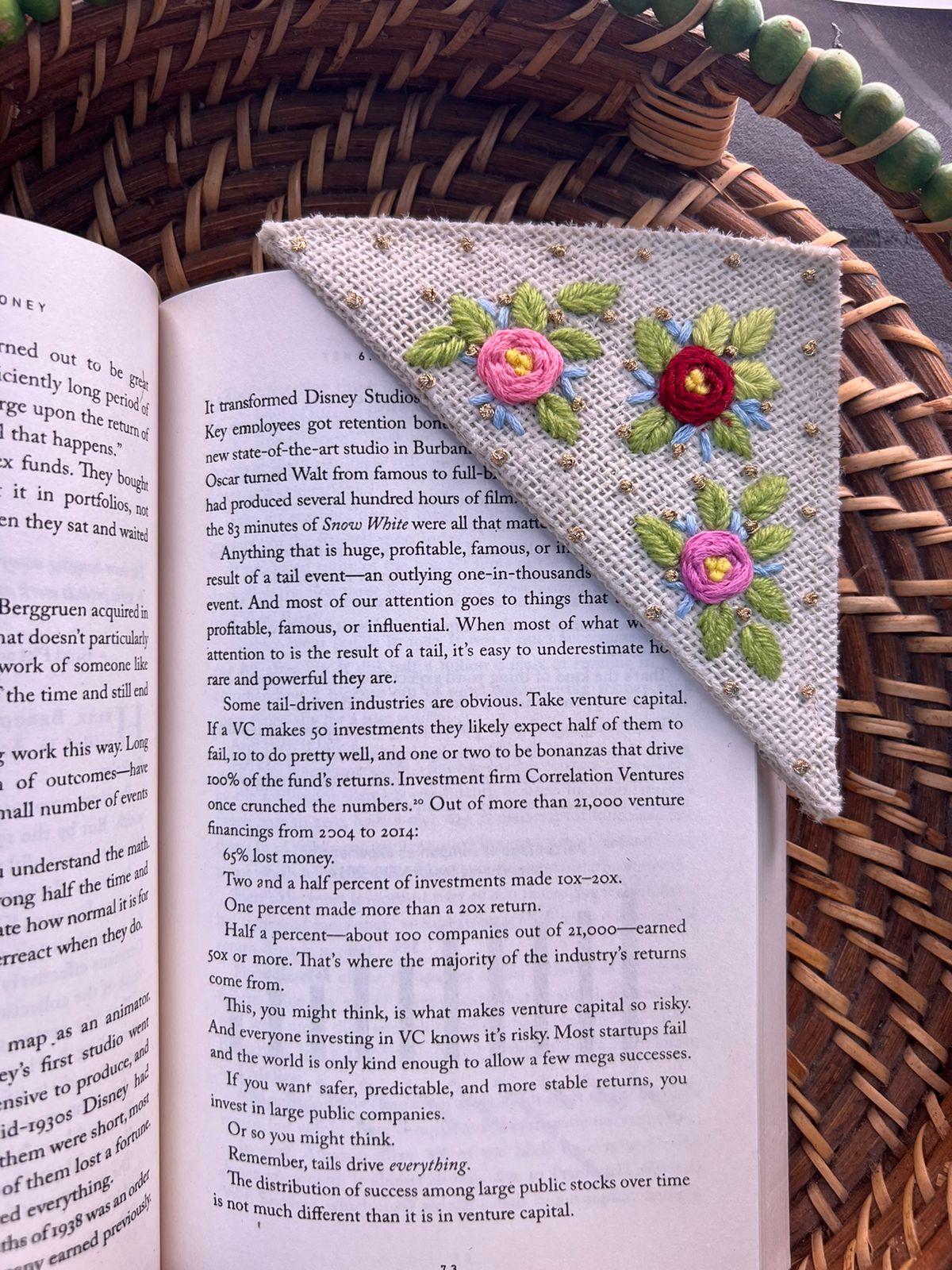 Rosebloom Bookmark