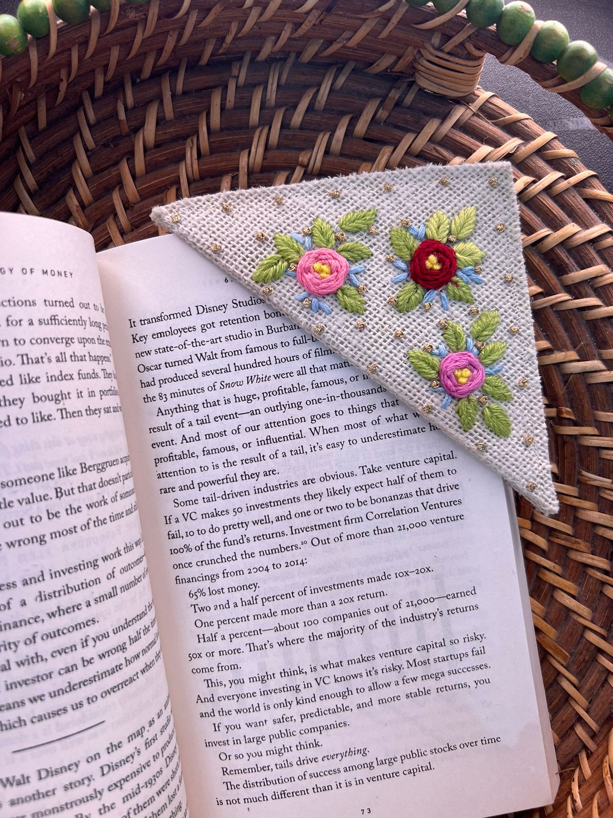 Rosebloom Bookmark