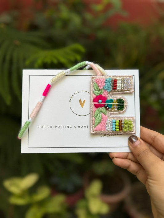 Bag Tag 'E'