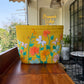 It Was All Yellow - Embroidered Jute Bag