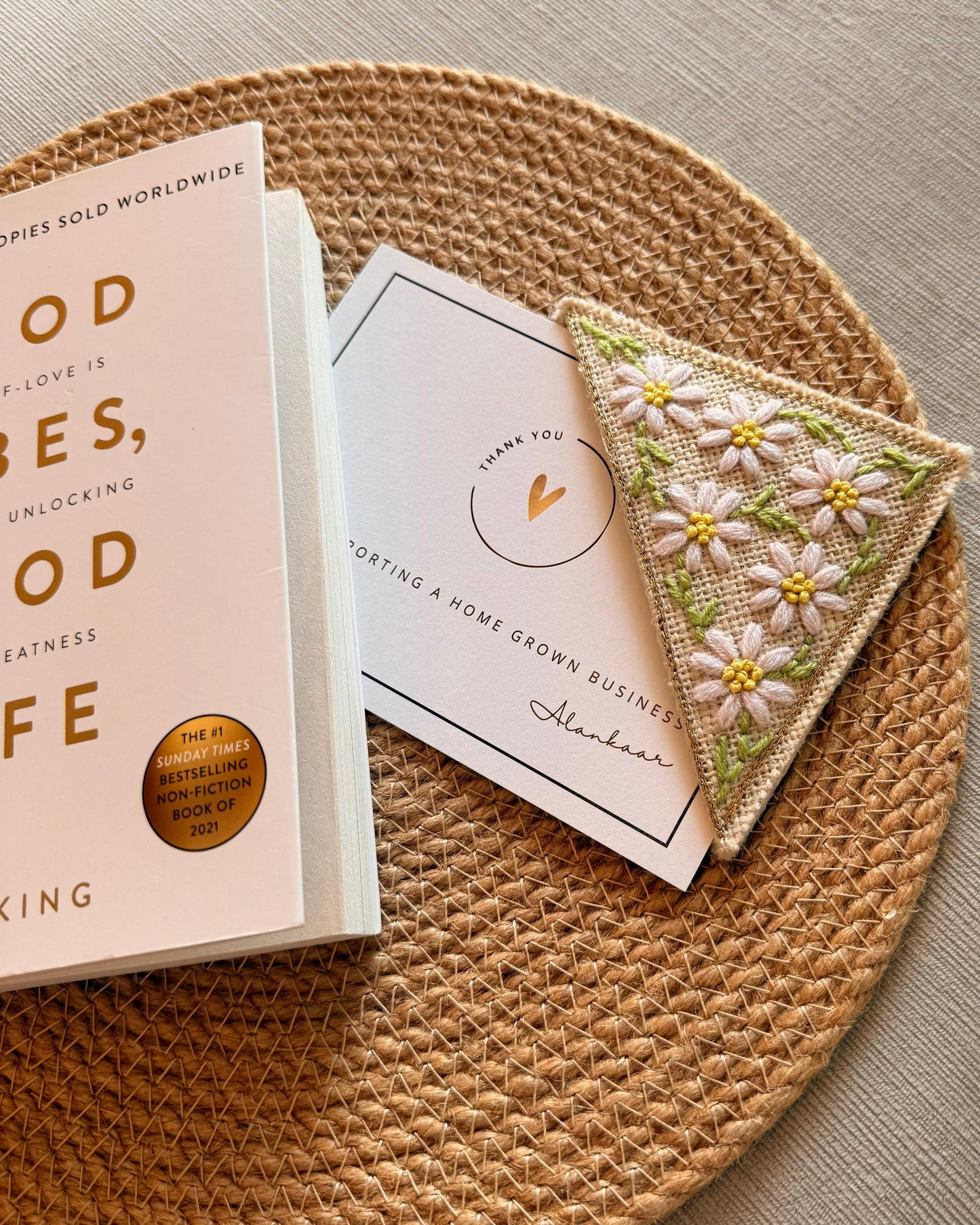 'A Hint of Blush' Bookmark