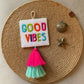 'Good Vibes' Colorful Home Decor