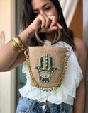The Hamsa Collection – Bucket Bag
