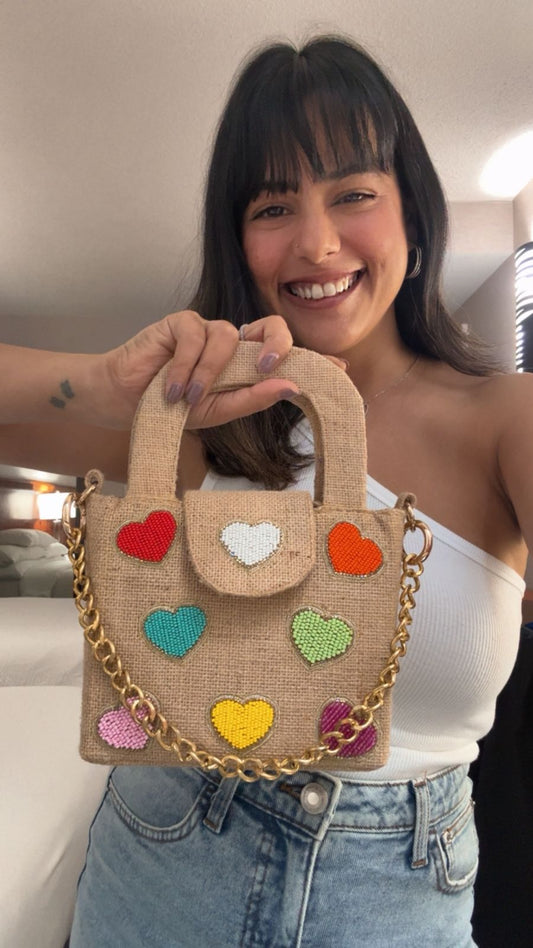 The Heartcore Jute Bag