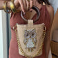 Golden Hoot Bucket Bag