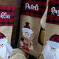 Jute Christmas Stocking