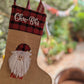 Jute Christmas Stocking