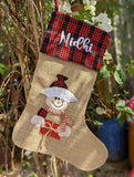 Jute Christmas Stocking