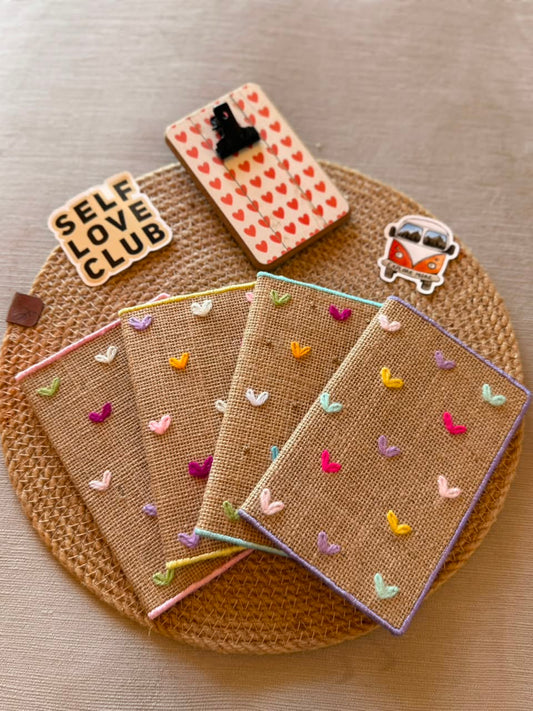 Pastel Little Hearts Passport Cover