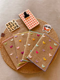 Pastel Little Hearts Passport Cover