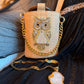 Golden Hoot Bucket Bag