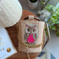 Pink Hoot Bucket Bag