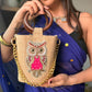 Pink Hoot Bucket Bag