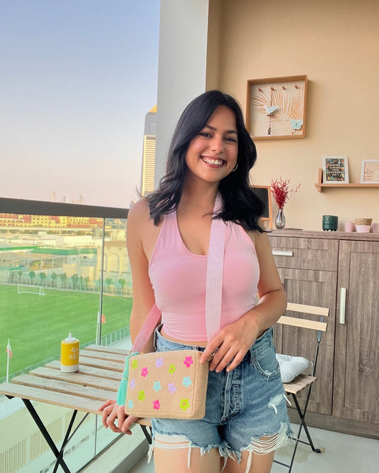 All Flowers Box Bag