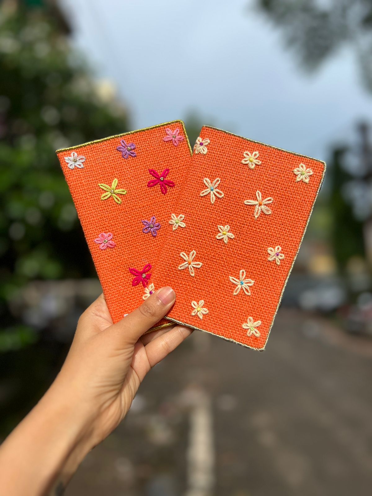 Dainty Floral Passport Holder