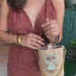 Golden Hoot Bucket Bag